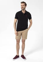 Patriot Erkek Siyah Polo Tişört