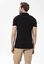 Patriot Erkek Siyah Polo Tişört