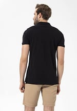 Patriot Erkek Siyah Polo Tişört