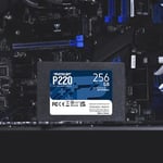 Patriot Memory P220 Dahili Solid State Drive 256GB SSD SATA 3 2,5 inç - Seçenekler: 256GB, 512GB