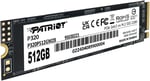 Patriot P320 512GB dahili SSD - NVMe PCIe Gen 3x4 - M.2 2280 - Katı Hal Sürücüsü - P320P512GM28