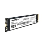 Patriot P320 512GB dahili SSD - NVMe PCIe Gen 3x4 - M.2 2280 - Katı Hal Sürücüsü - P320P512GM28