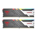 Patriot Viper Venom RGB DDR5 32GB (2 x 16GB) 7000MHz UDIMM Masaüstü Oyun Bellek KIT - PVVR532G700C32K | Voltaj: 1.45v; Intel - Seçenekler: 32GB (2 x 16GB) 6000MHz CL30, 32GB (2 x 16GB) 7000MHz CL32...