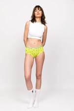 Paul Kenzie x Kurtaran Ev - Desenli Kadın Boyshort Külot - Dani