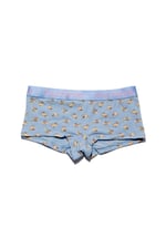 Paul Kenzie x Kurtaran Ev - Desenli Kadın Boyshort Külot - Poppy