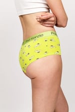 Paul Kenzie x Kurtaran Ev - Desenli Kadın Boyshort Külot - Dani