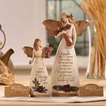 Pavilion Gift Company 02969 Sempati Melek Figürü, 22 cm, Fildişi
