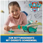PAW PATROL – Everest figürlü kar aracı, snowboard ve Henrietta figürü (Deluxe araç), 3 yaşından büyük çocuklar için oyuncak