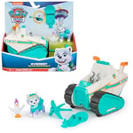 PAW PATROL – Everest figürlü kar aracı, snowboard ve Henrietta figürü (Deluxe araç), 3 yaşından büyük çocuklar için oyuncak