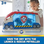 PAW PATROL Launch'n Rescue PAW Patroller takım aracı, Ryder figürü ve dahili 1 temel araç, 3 yaşından büyük çocuklar için uygun oyuncaklar