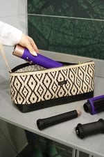 Pazar Kapısı Dyson Airwrap ve Tüm Saç Şekillendiricileriniz için Büyük Boy Çanta Seyahat Maşa Çantası
