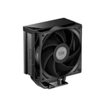 PCCOOLER RT500 TC BK CPU Hava Soğutucu, 5×6mm Isı Borusu, 120mm ARGB Fan (Hydraulic Bearing), 73.3 CFM Yüksek Hava Akışı, Intel LGA115X/1200/1700/1851 & AMD AM4/AM5 Uyumlu