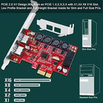PCIE - 1X 19Pin USB 3.0 Başlık ve 2X USB-A Bağlantı Noktası, PCIE USB 3.0 5Gbps Genişletme Kartı Windows 11, 10, 8.1, 7, XP (32/64), Dahili Akıllı Güç Kontrol Teknolojisi (PCE-IN2EX2)