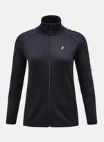 Peak Performance Dik Yaka Sweatshirt Rider Zip Jacket, XS, 5003111089, Siyah, kadın