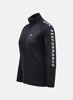 Peak Performance Dik Yaka Sweatshirt Rider Zip Jacket, XS, 5003111089, Siyah, kadın