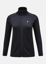 Peak Performance Dik Yaka Sweatshirt Rider Zip Jacket, XS, 5003111089, Siyah, kadın