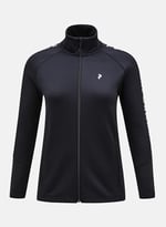 Peak Performance Dik Yaka Sweatshirt Rider Zip Jacket, XS, 5003111089, Siyah, kadın