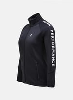Peak Performance Dik Yaka Sweatshirt Rider Zip Jacket, XS, 5003111089, Siyah, kadın