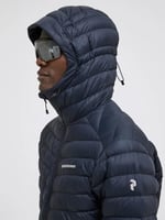 PEAK PERFORMANCE Üniseks Çocuk X Parka, Siyah, M