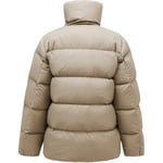 Peak Performance W Down Puffer Kadın Outdoor Kuştüyü Montu, Bej, M Beden