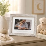 Pearhead Grandpa & Me Keepsake Rustik Resim Çerçevesi, Babalar Günü Hediyesi Büyükbaba için Eskitilmiş