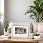 Pearhead Grandpa & Me Keepsake Rustik Resim Çerçevesi, Babalar Günü Hediyesi Büyükbaba için Eskitilmiş