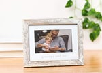 Pearhead Grandpa & Me Keepsake Rustik Resim Çerçevesi, Babalar Günü Hediyesi Büyükbaba için Eskitilmiş