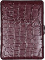 Pearl Japan Cosmos Deri Uzun Sigara Tabakası Croco Kahve 9lu
