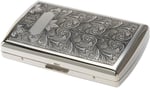 Pearl Japan Venus Metal Kısa Sigara Tabakası Arabasque Krom 12li