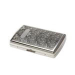 Pearl Japan Venus Metal Kısa Sigara Tabakası Arabasque Krom 12li