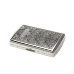 Pearl Japan Venus Metal Kısa Sigara Tabakası Arabasque Krom 12li
