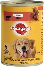 Pedigree Biftekli sığır ve ciğer karışımlı 400 Gr x24, Köpek Yaş Mama