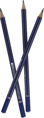 Pelikan 807418 Kurşun Kalem, 2B/B/HB İçinde, Blister Kart Üzerinde 3 Adet
