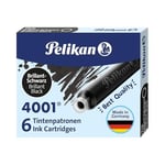 Pelikan Kartuş Serisi Tp6x Dolmakalem Kartuşu, Siyah