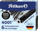 Pelikan Kartuş Serisi Tp6x Dolmakalem Kartuşu, Siyah