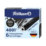 Pelikan Kartuş Serisi Tp6x Dolmakalem Kartuşu, Siyah