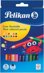 Pelikan renkli üçgen 12 Adet 4012700724038