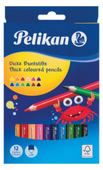 Pelikan renkli üçgen 12 Adet 4012700724038