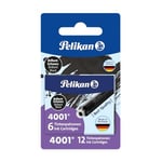 Pelikan standart-4001 mürekkep kartuşları, 2 Kılıf, Blistervperackung