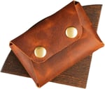 PELLE CRAFT EL YAPIMI GERÇEK DERİ MİNİMAL KARTLIK/HEDİYELİK/KİŞİSELLEŞTİRME