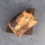PELLE CRAFT EL YAPIMI GERÇEK DERİ MİNİMAL KARTLIK/HEDİYELİK/KİŞİSELLEŞTİRME