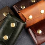 PELLE CRAFT EL YAPIMI GERÇEK DERİ MİNİMAL KARTLIK/HEDİYELİK/KİŞİSELLEŞTİRME