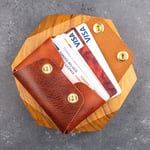 PELLE CRAFT EL YAPIMI GERÇEK DERİ MİNİMAL KARTLIK/HEDİYELİK/KİŞİSELLEŞTİRME