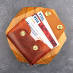 PELLE CRAFT EL YAPIMI GERÇEK DERİ MİNİMAL KARTLIK/HEDİYELİK/KİŞİSELLEŞTİRME