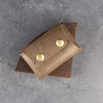 PELLE CRAFT EL YAPIMI GERÇEK DERİ MİNİMAL KARTLIK/HEDİYELİK/KİŞİSELLEŞTİRME