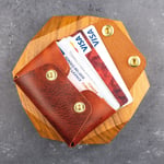PELLE CRAFT EL YAPIMI GERÇEK DERİ MİNİMAL KARTLIK/HEDİYELİK/KİŞİSELLEŞTİRME