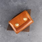 PELLE CRAFT EL YAPIMI GERÇEK DERİ MİNİMAL KARTLIK/HEDİYELİK/KİŞİSELLEŞTİRME