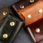 PELLE CRAFT EL YAPIMI GERÇEK DERİ MİNİMAL KARTLIK/HEDİYELİK/KİŞİSELLEŞTİRME