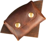 PELLE CRAFT EL YAPIMI GERÇEK DERİ MİNİMAL KARTLIK/HEDİYELİK/KİŞİSELLEŞTİRME
