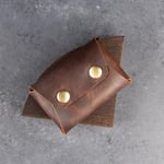 PELLE CRAFT EL YAPIMI GERÇEK DERİ MİNİMAL KARTLIK/HEDİYELİK/KİŞİSELLEŞTİRME